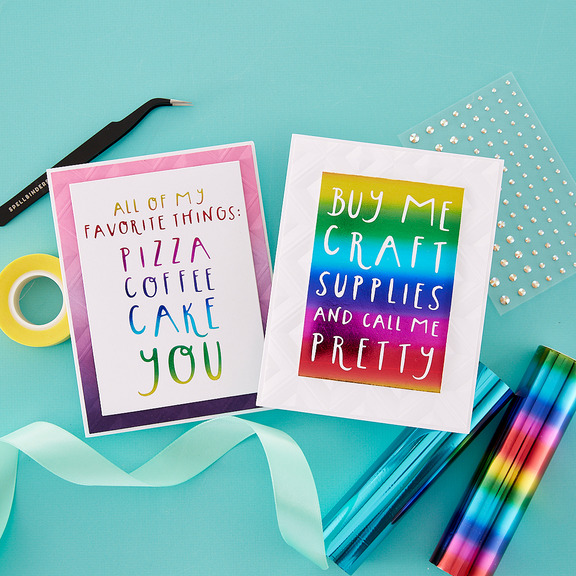 All of My Favorite Things - Glimmer Hot Foil Plate