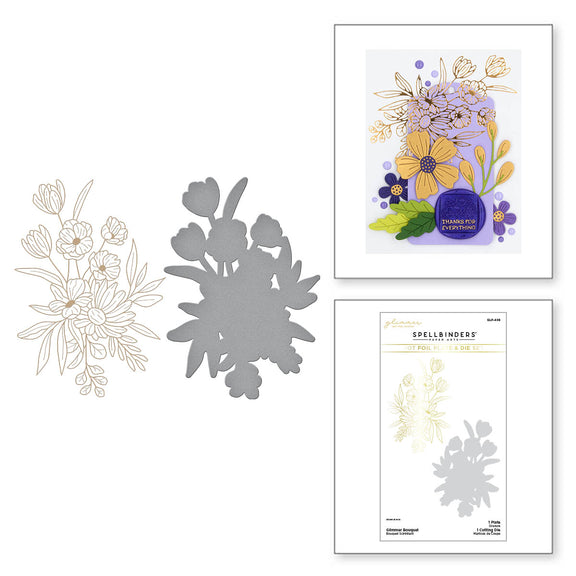 Glimmer Bouquet - Hot Foil Plate & Die Set 