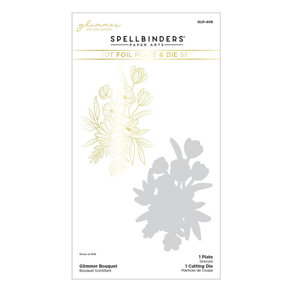 Glimmer Bouquet - Hot Foil Plate & Die Set 