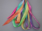 Gloriana 4mm Silk Ribbon #101 Ada's Rainbow