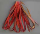 Gloriana 7mm Silk Ribbon #114 Red Clay