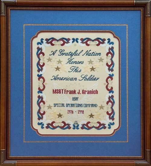 A Grateful Nation - Cross Stitch Pattern