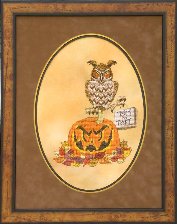 Whooo's There? - Cross Stitch Pattern