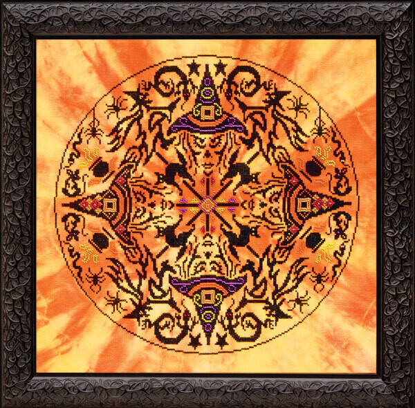 Witches Wheel - Halloween Cross Stitch Pattern