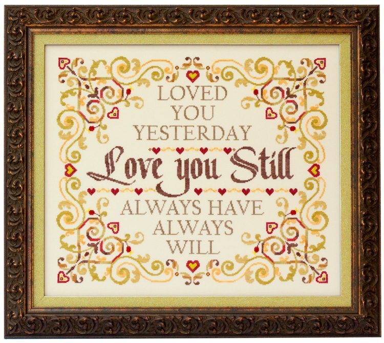Love You Still - Cross Stitch Pattern