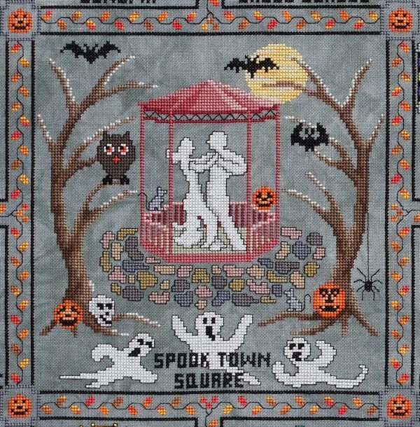 Spook Town Square Part One - Cross Stitch Pattern