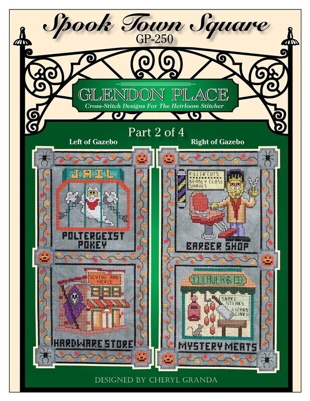 Spook Town Square Part Two - Cross Stitch Pattern