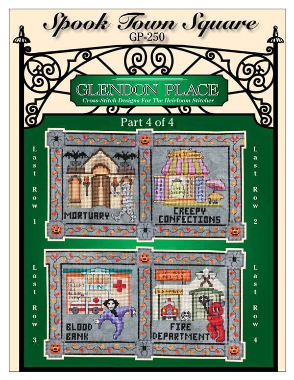Spook Town Square Part Four - Cross Stitch Pattern