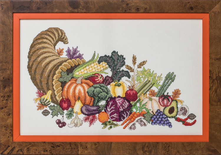 Horn of Plenty - Cross Stitch Pattern
