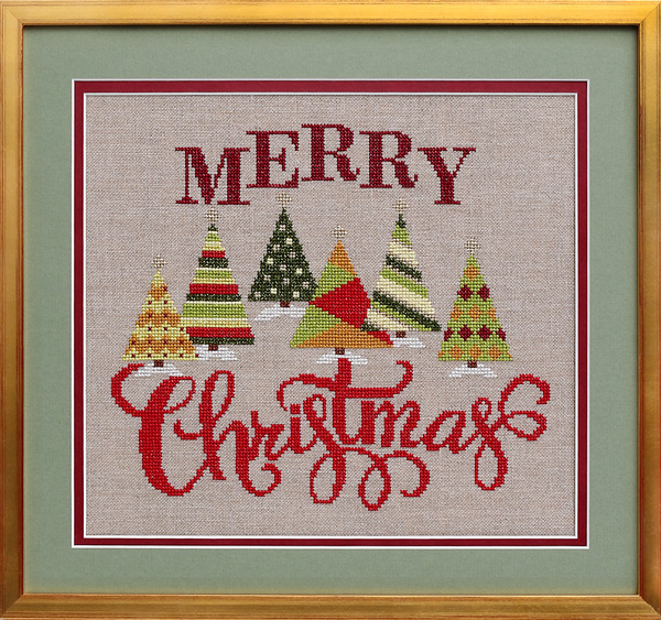 Christmas Greetings - Cross Stitch Pattern