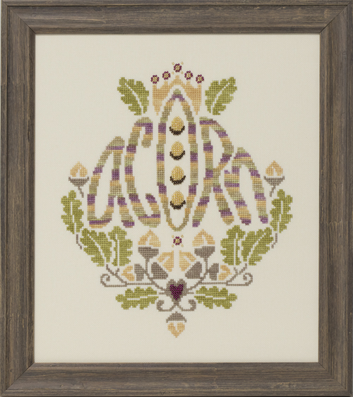 Crowning A-Corn Chart - Cross Stitch Pattern