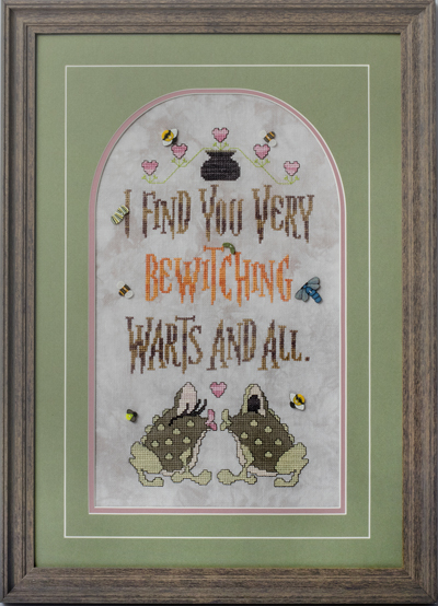 Bewitching Toads - Halloween Cross Stitch Pattern