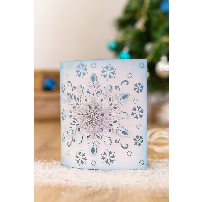 Frosted Dimension Snowflake - Craft Die