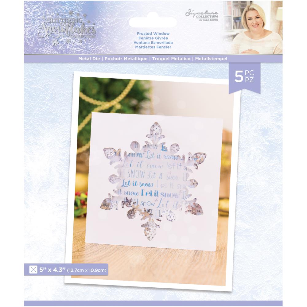 Frosted Window Snowflake Frame - Craft Die