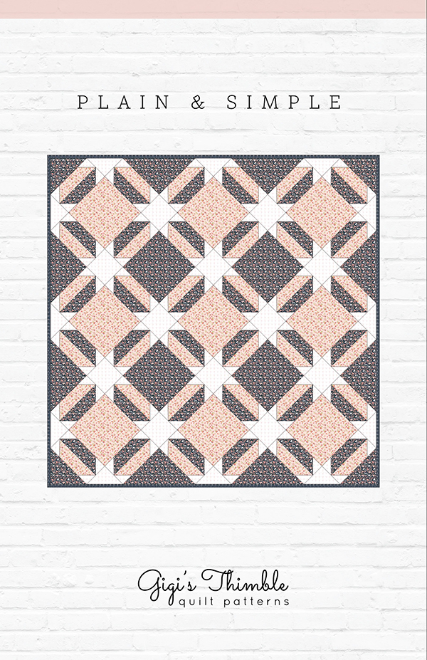 Plain and Simple - Quilt Pattern