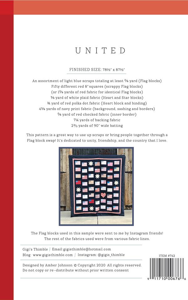United - Quilt Pattern