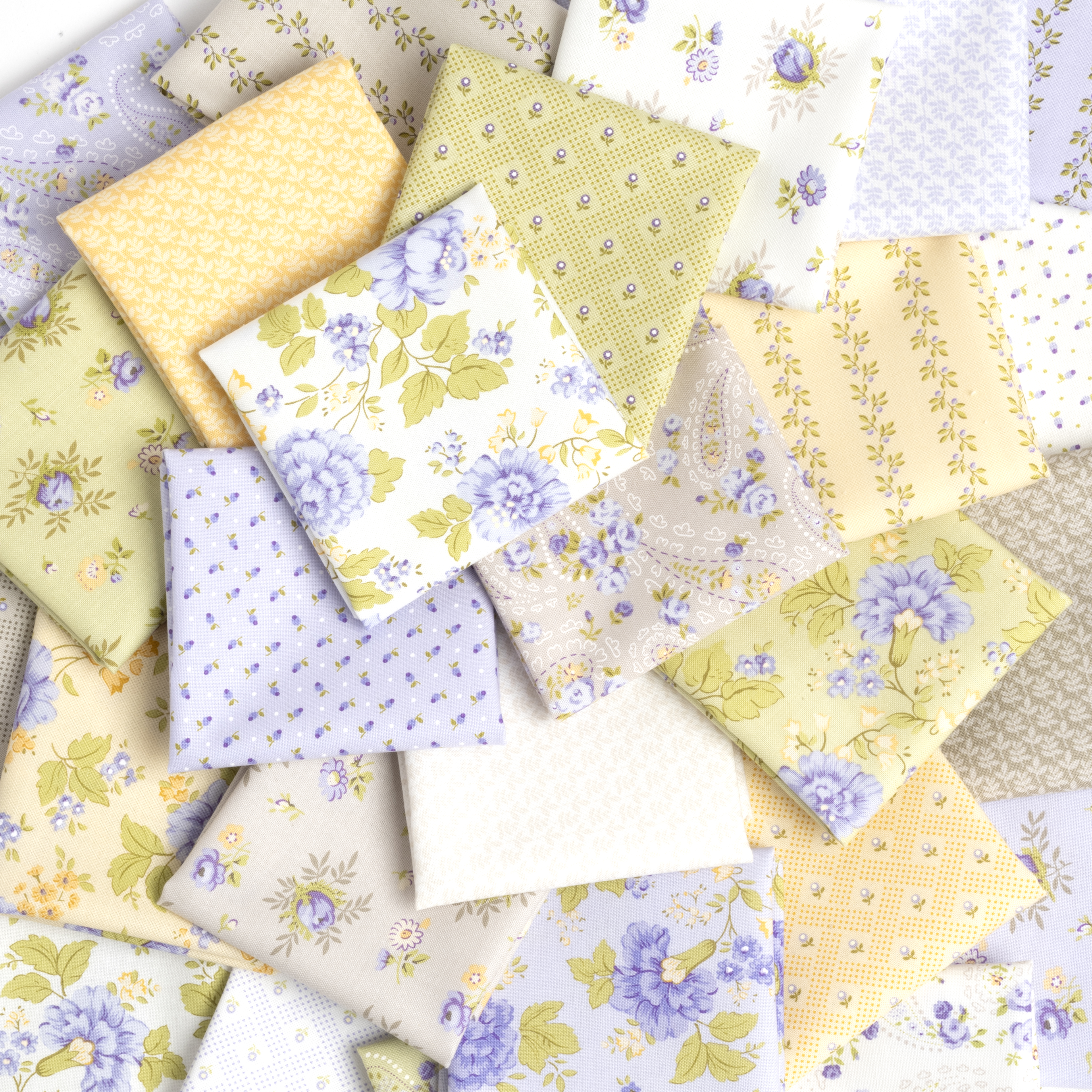 Georgia Flowers - Willow - Quilt Fabric
