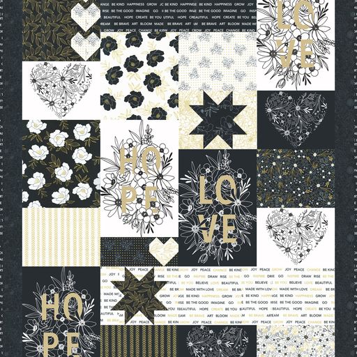 Gilded Paper White - Leaves Blenders Leaf - Quilt Fabric