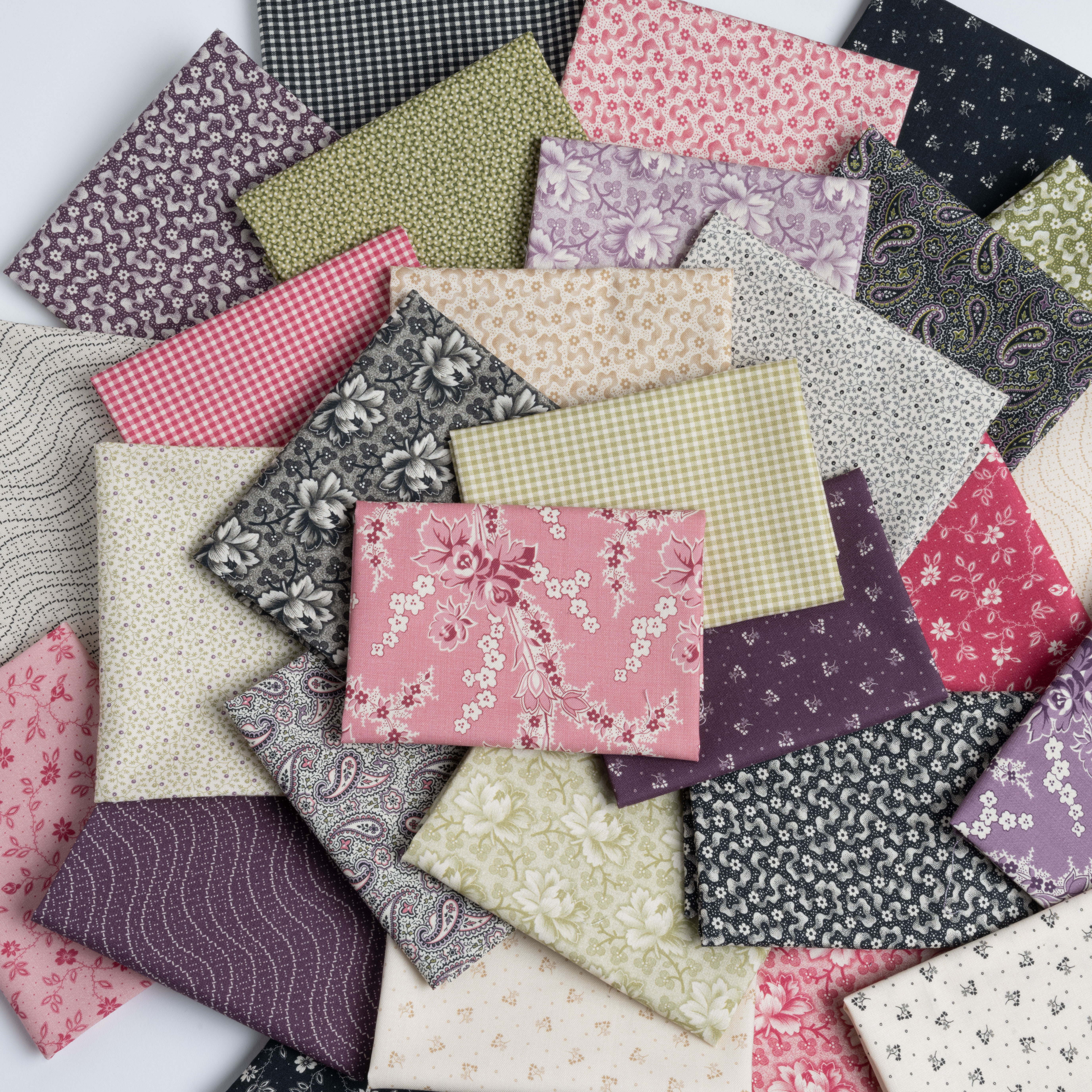 Goodnight Irene Vines - Blush - Quilt Fabric