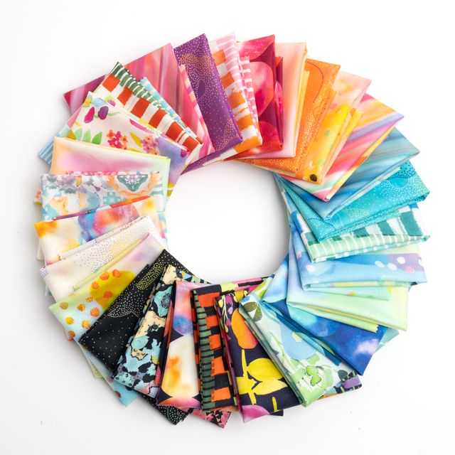 Gradients Auras Turquoise - Quilt Fabric