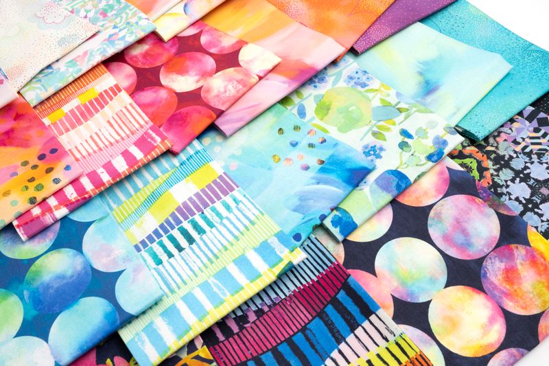 Gradients Auras Turquoise - Quilt Fabric