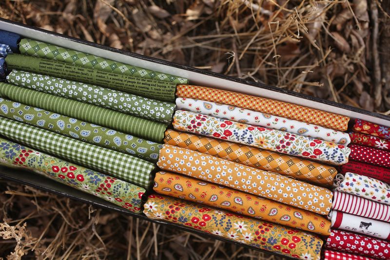Graze Blue Ribbon Sunshine - Quilt Fabric