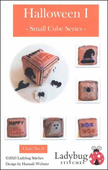 Halloween I - Small Cube Series - Cross Stitch Pattern