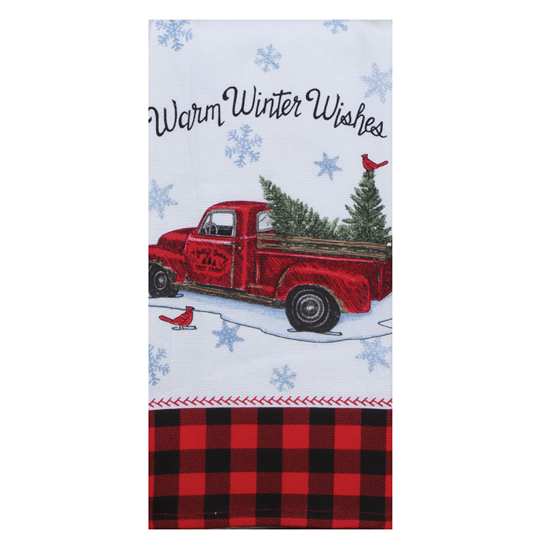 Terry Towel Tree Farm Truck