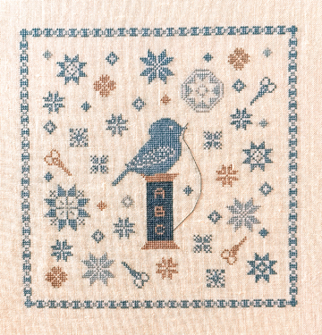 Blue Bird - Cross Stitch Pattern
