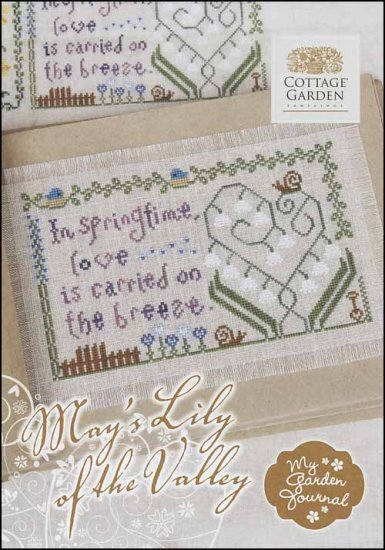 May's Lily of the Valley - My Garden Journal - Cross Stitch