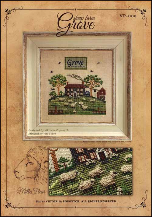 Grove Sheep Farm - Cross Stitch Pattern