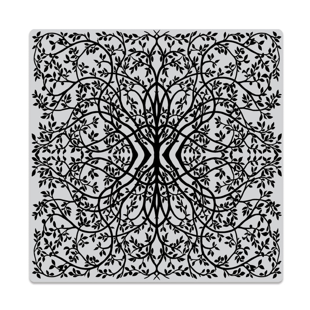 Espalier Fruit Tree Bold Prints - Cling Stamp