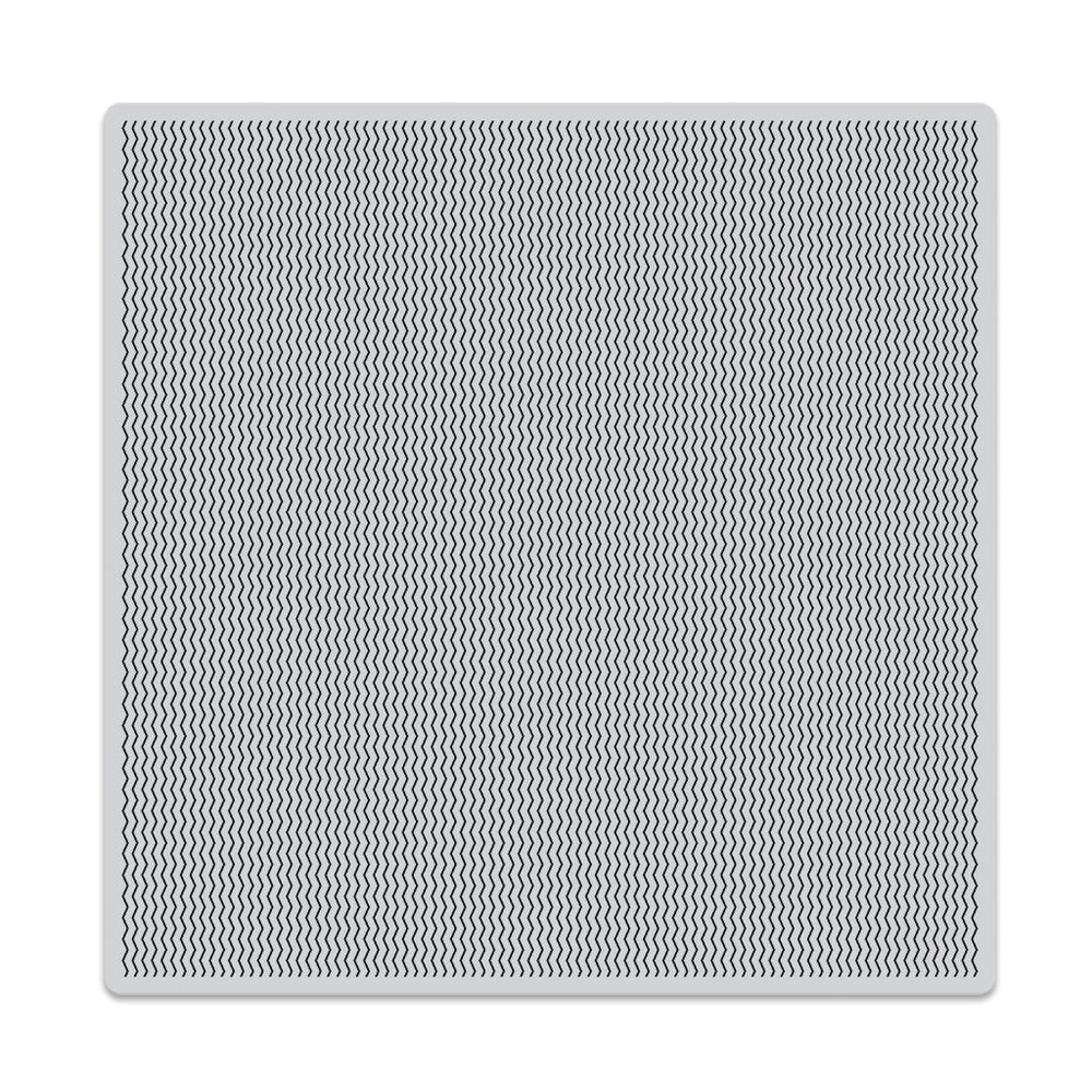 Zigzag Texture Bold Prints - Cling Stamp