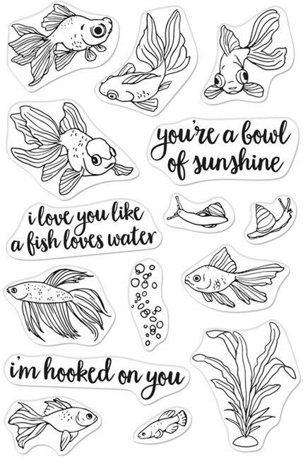 Pet Goldfish - Clear Stamp