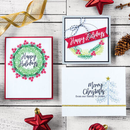 Build a Tree - Christmas Clear Stamp