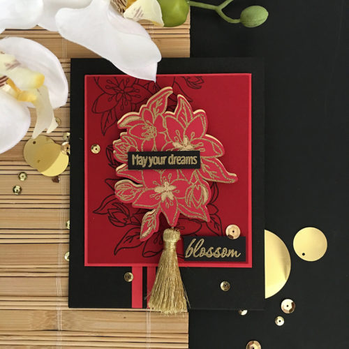Dreams Will Blossom - Clear Stamp