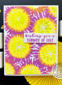 Tie Dye - Clear Stamp