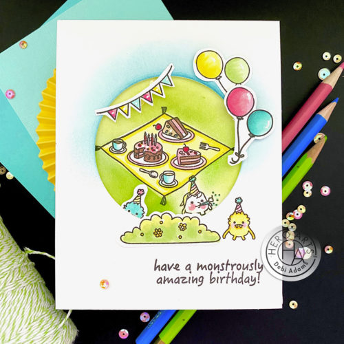 Party Monsters - Clear Stamp