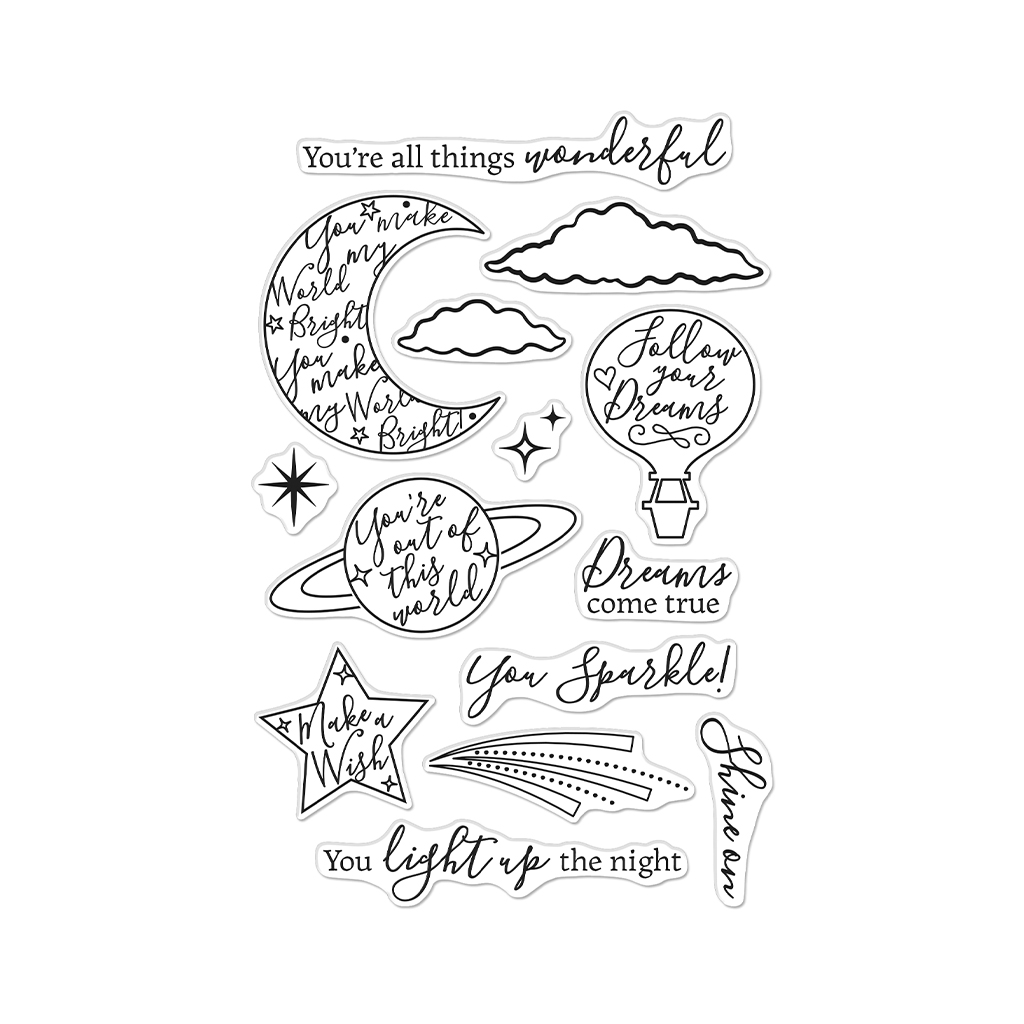 You Sparkle - Clear Stamp Set