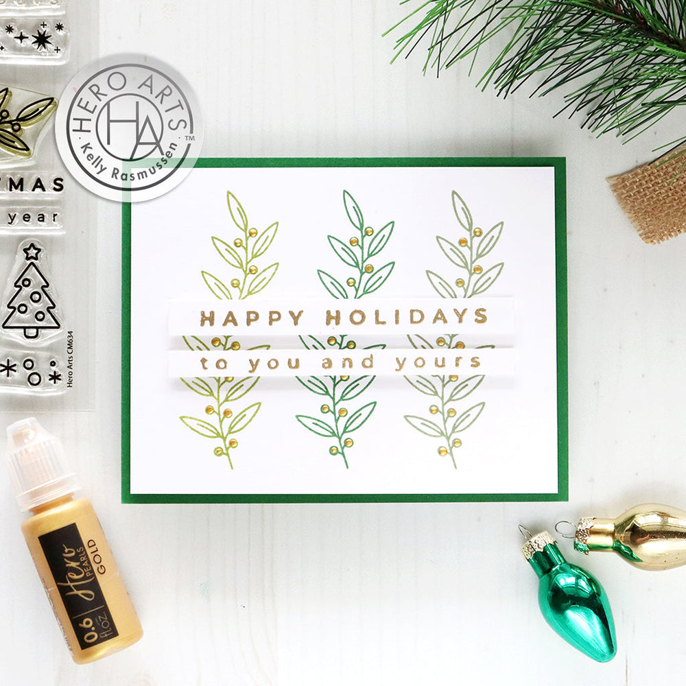 Holiday Borders and Icons - Clear Stamp, different perspective #1, zoomed in. Select this picture to zoom back out.