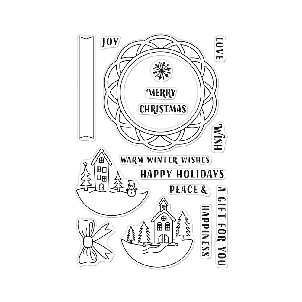 Winter Wishes - Clear Stamp