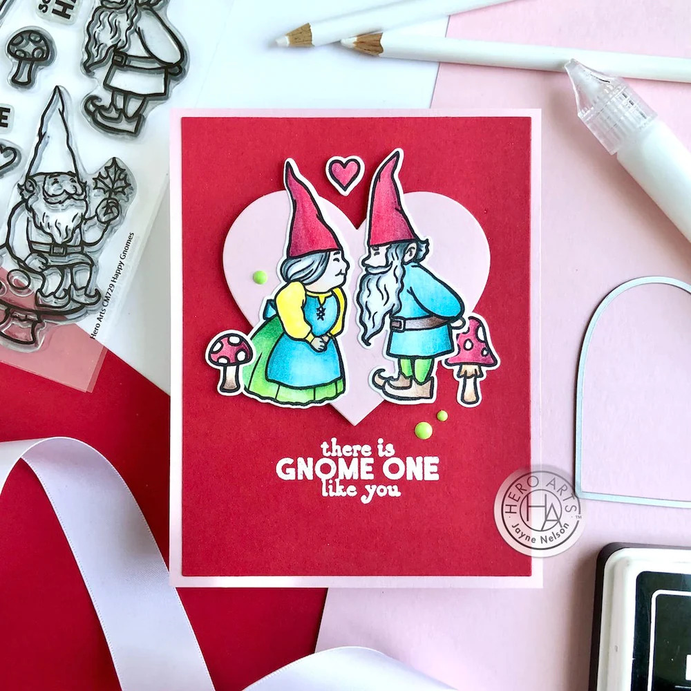 Happy Gnomes - Clear Stamp