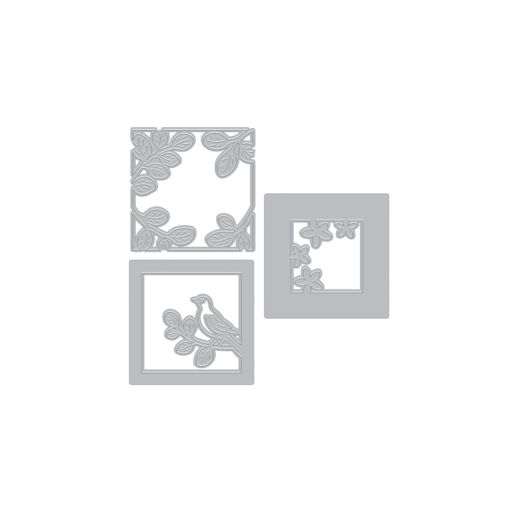 Looking Glass Bird on a Branch - Craft Die Set