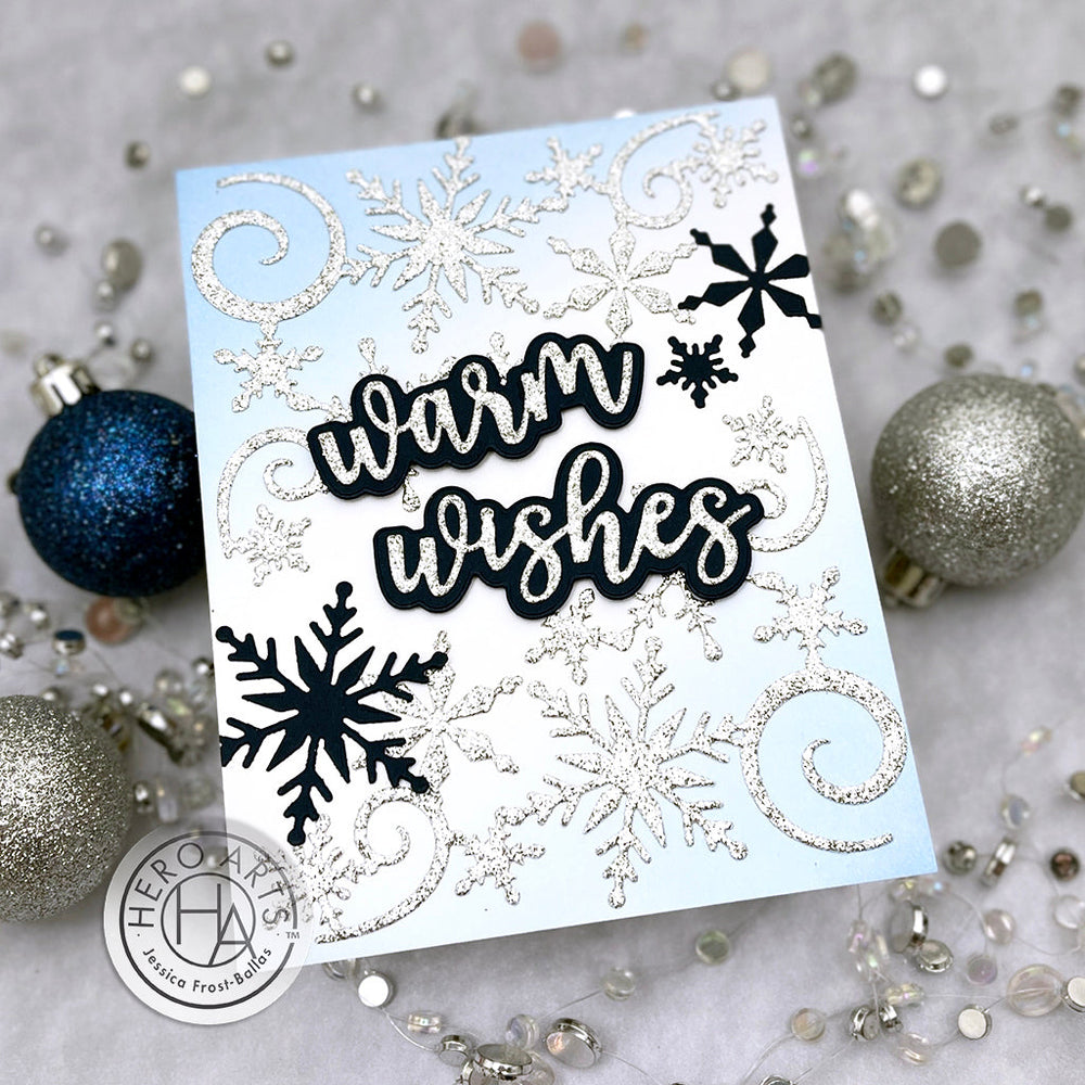 Snowflake Corner - Fancy Die 