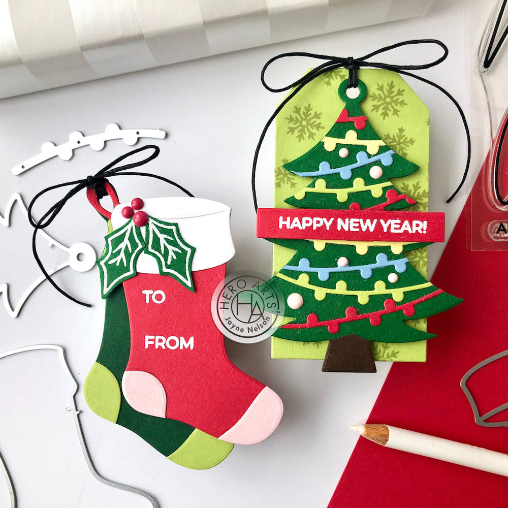 Tree & Stocking Tag - Fancy Die