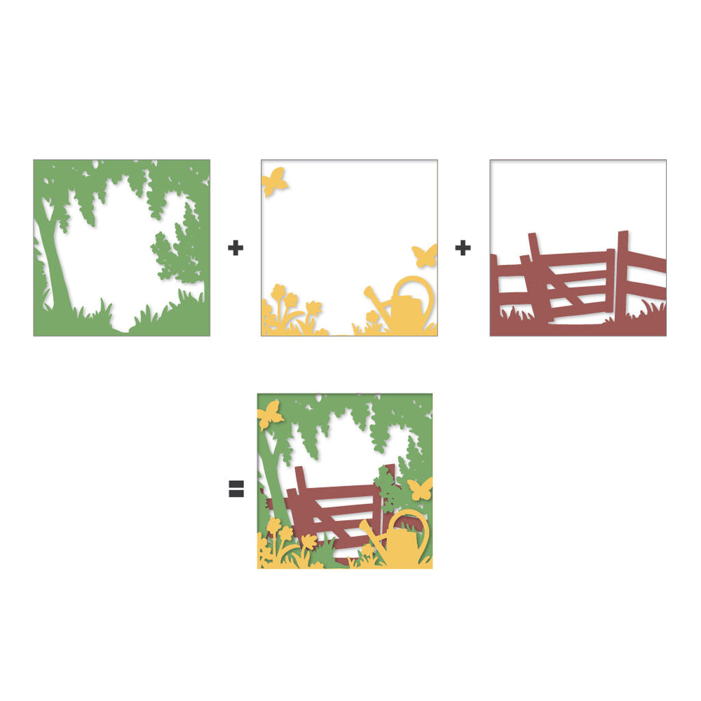 Looking Glass Farm Gate - Fancy Die 