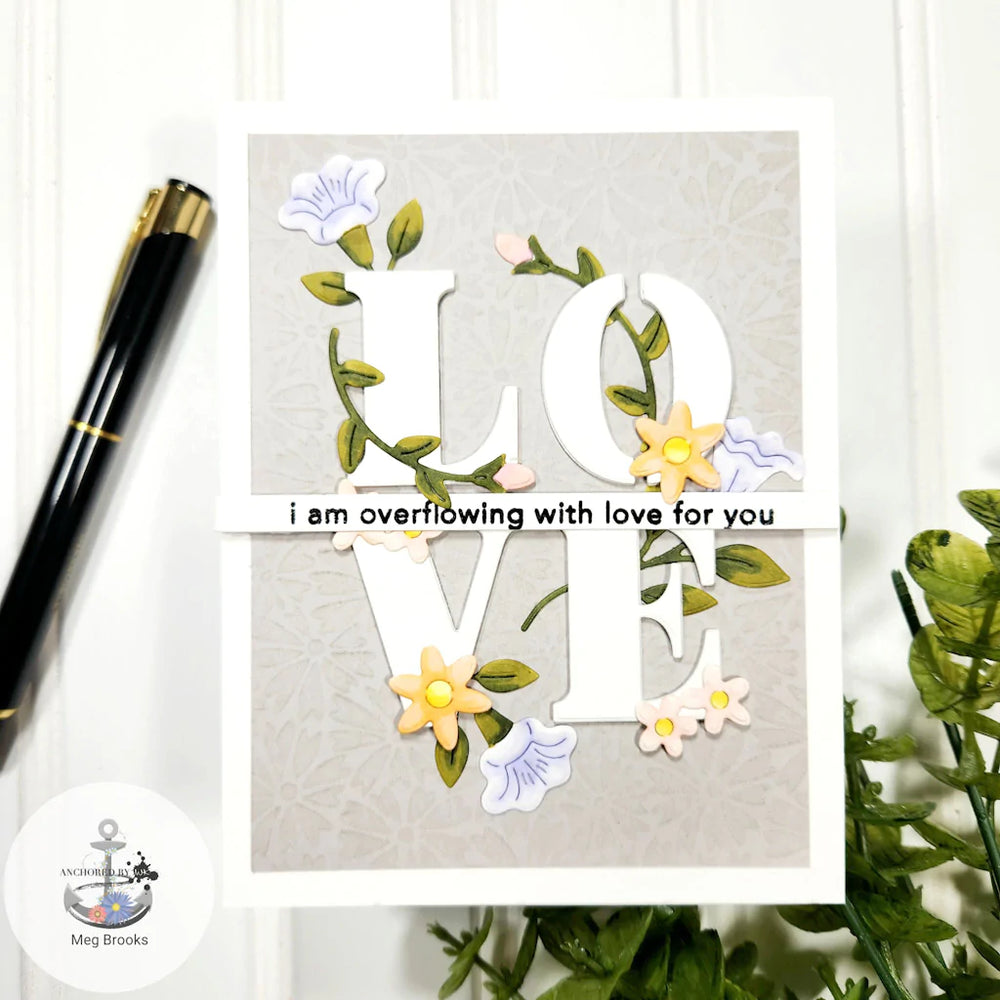 Love and Florals - Fancy Dies 