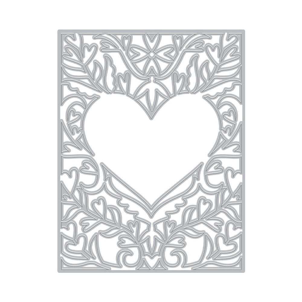 Heart Flourish - Cover Plate