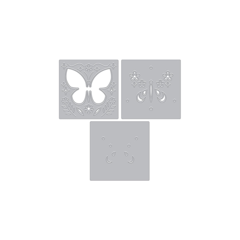 Looking Glass Layering Butterfly - Fancy Die 