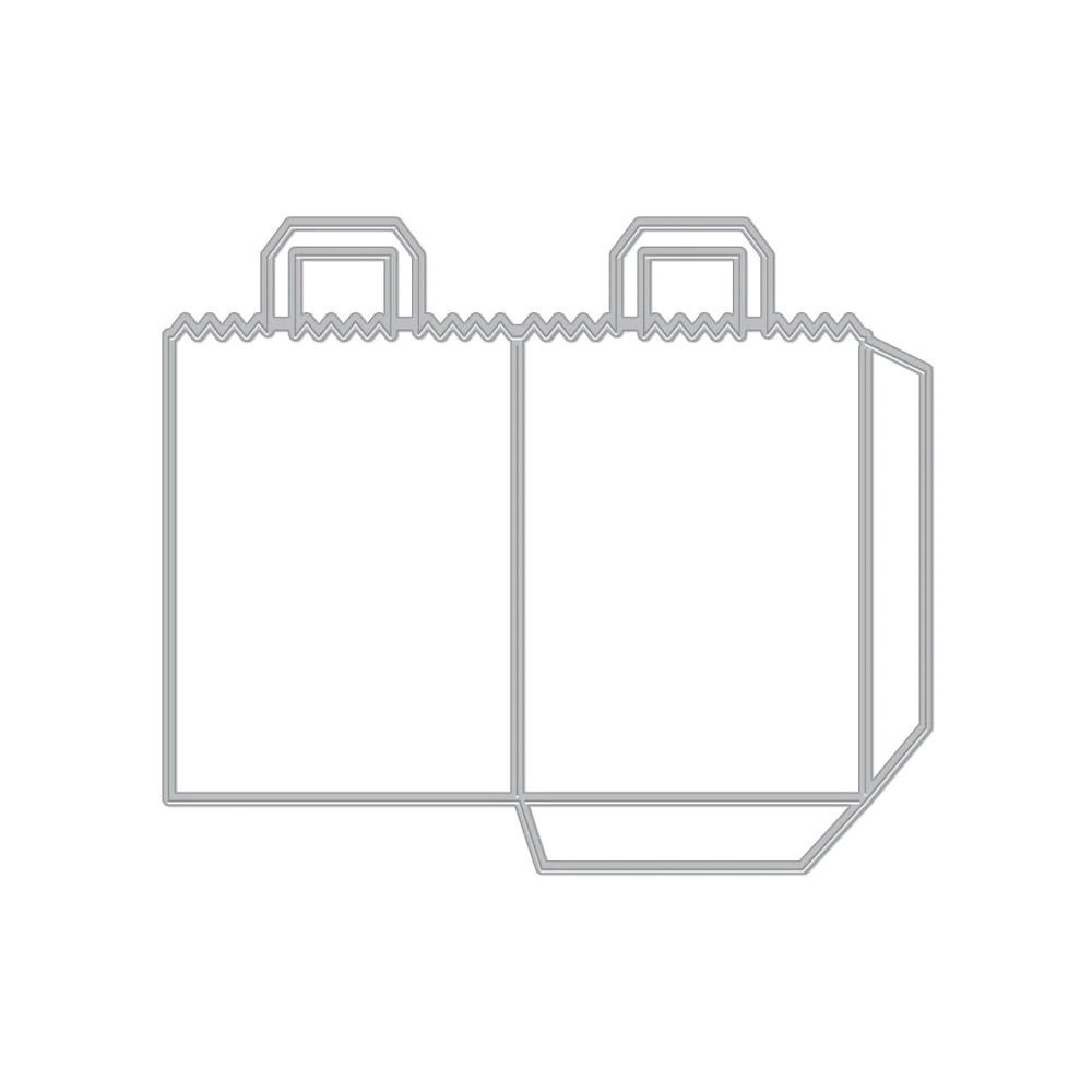 Grocery Bag Fancy Die - Craft Die